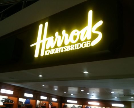 Harrods Sign Copenhagen