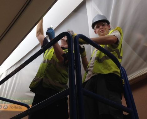 Installing Rolling Lugagge Heathrow