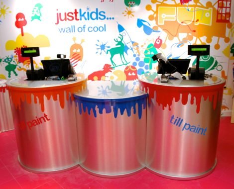 Paint Tin Cash Desk 2